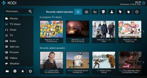 kodi media center sur ubuntu linux