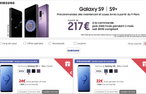 Les Samsung Galaxy S9 et S9+ sont déjà en précommande !