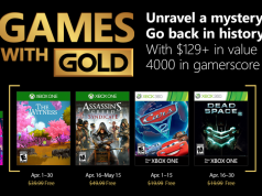 Xbox Games With Gold - Les jeux gratuits du mois d'avril 2018