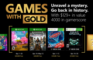 Xbox Games With Gold - Les jeux gratuits du mois d'avril 2018