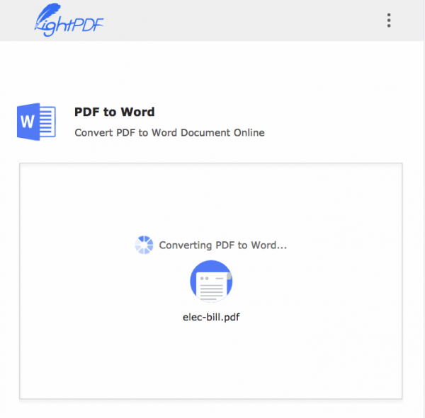 convertir un fichier pdf en word