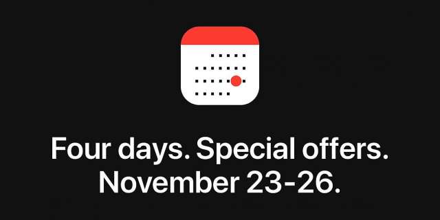 Le Black Friday et le Cyber Monday d’Apple : 4 jours d’offres et de promos Black-friday-apple-et-cyber-monday