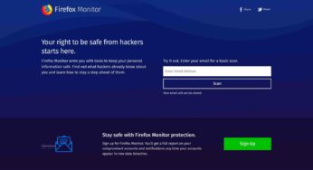 Firefox Monitor vous permet de savoir si vos données ont été volées