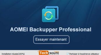 AOMEI Backupper : Cloner votre disque dur et sauvegarder vos données