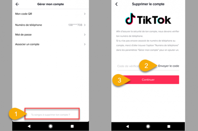 Comment Récupérer Tout Ses Brouillons Tiktok Comment supprimer une vidéo ou un compte Tik Tok - TechCroute.com