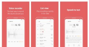 enregistrer sa voix avec Samsung-Voice-Recorder