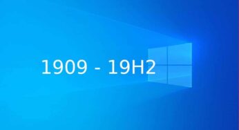 Comment mettre à niveau Windows 10 vers la version 1909
