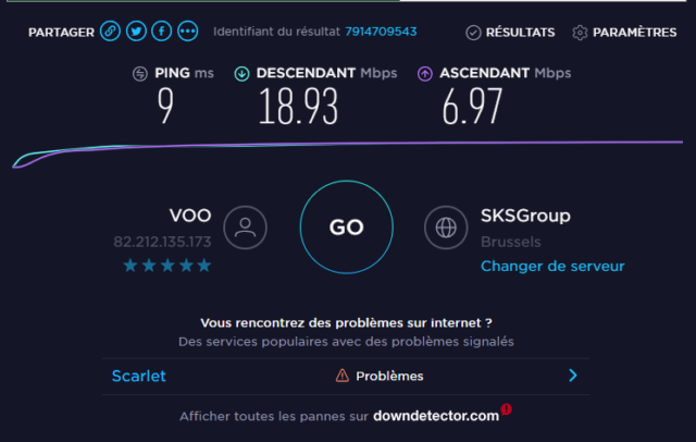 SPEEDTEST FR TESTEZ LE D BIT DE VOTRE CONNEXION INTERNET visual data 7
