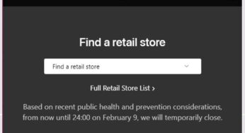 Coronavirus : Apple ferme tous ses magasins en Chine