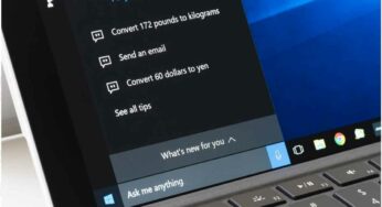 La barre de recherche de Windows 10 bug et Microsoft réagit