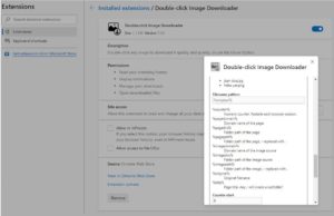 Double-click-Image-Downloader-extension-chrome-et-firefox