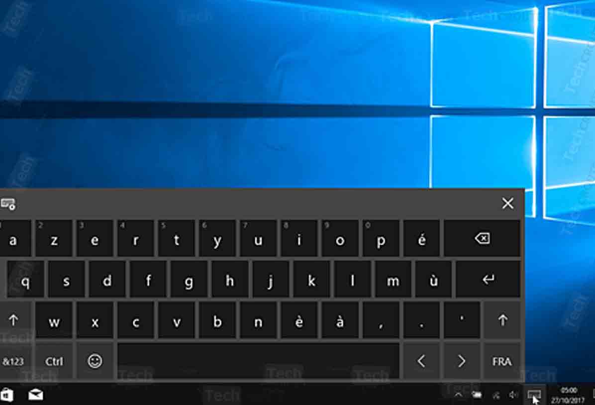 Overleven bed Rondsel Comment activer votre clavier virtuel sous Windows 10 - TechCroute.com
