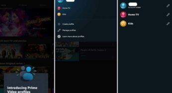 Amazon Prime Vidéo ajoute la gestion des profils utilisateurs
