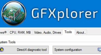 GFXplorer : Un outil gratuit pour accéder aux informations de votre système