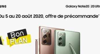 Bon Plan : Précommandez le Galaxy Note 20 avec un Galaxy Buds Live offert