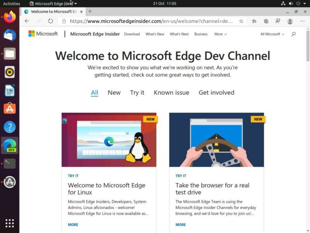 install edge linux install edge linux
