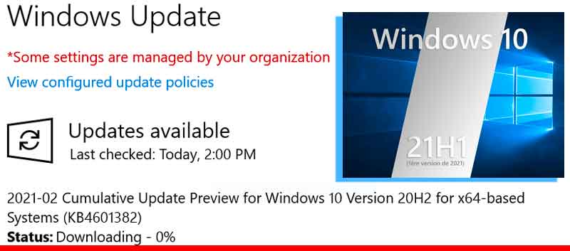 Quand Windows 10 21H1 sera-t-il disponible