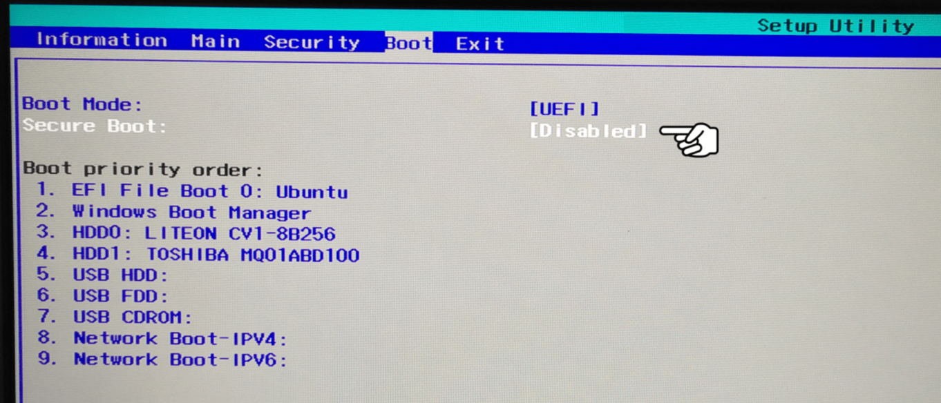 Vérifier si TPM et SECURE BOOT sont activés pour installer Windows 11