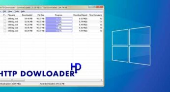 Télécharger des fichiers simultanément avec HTTP Downloader