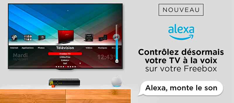 Contrôler une Freebox révolution sans télécommande avec Alexa