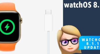 watchOS 8.1.1 corrige un problème de charge de l’Apple Watch Series 7