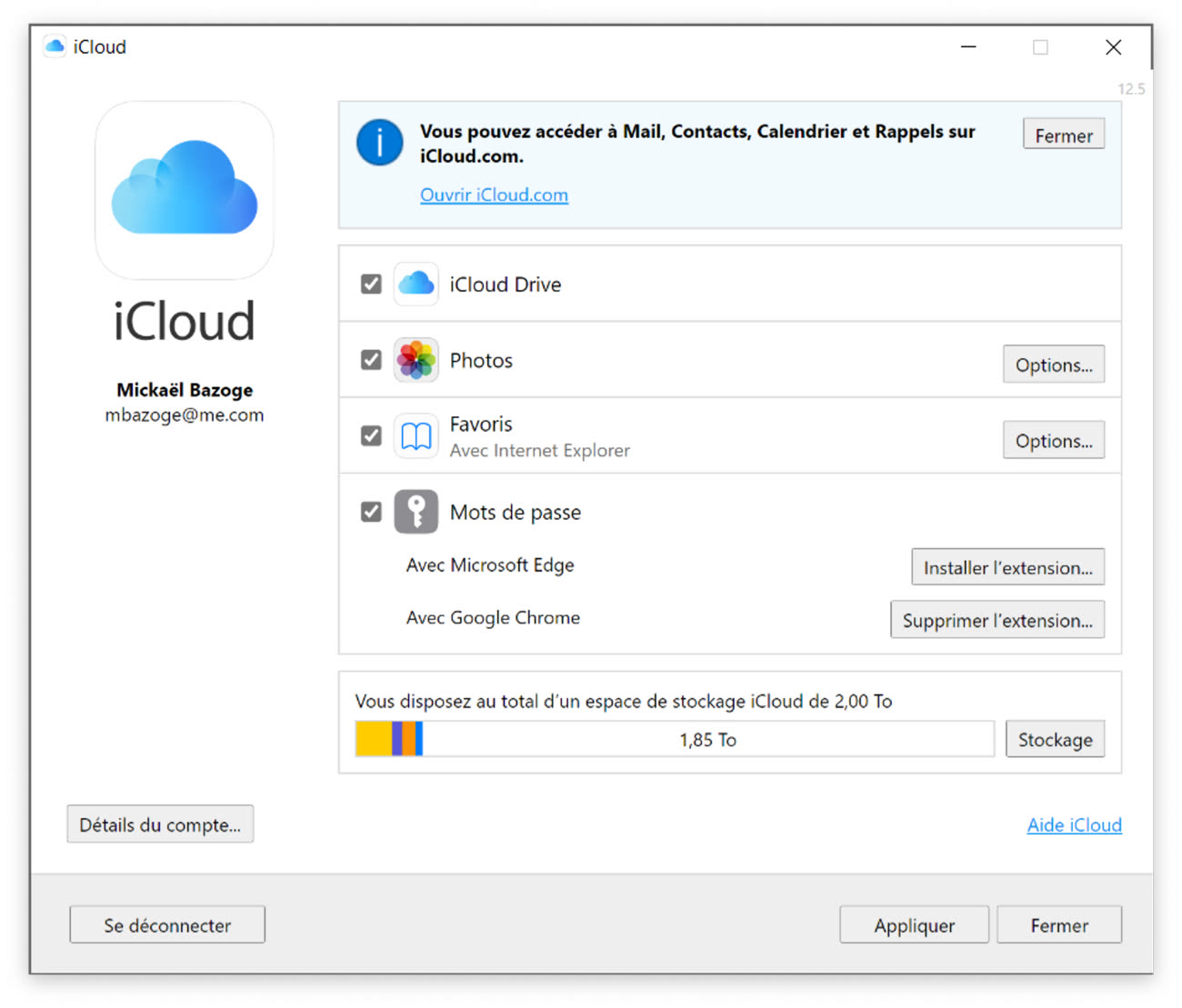 Icloud Windows 11