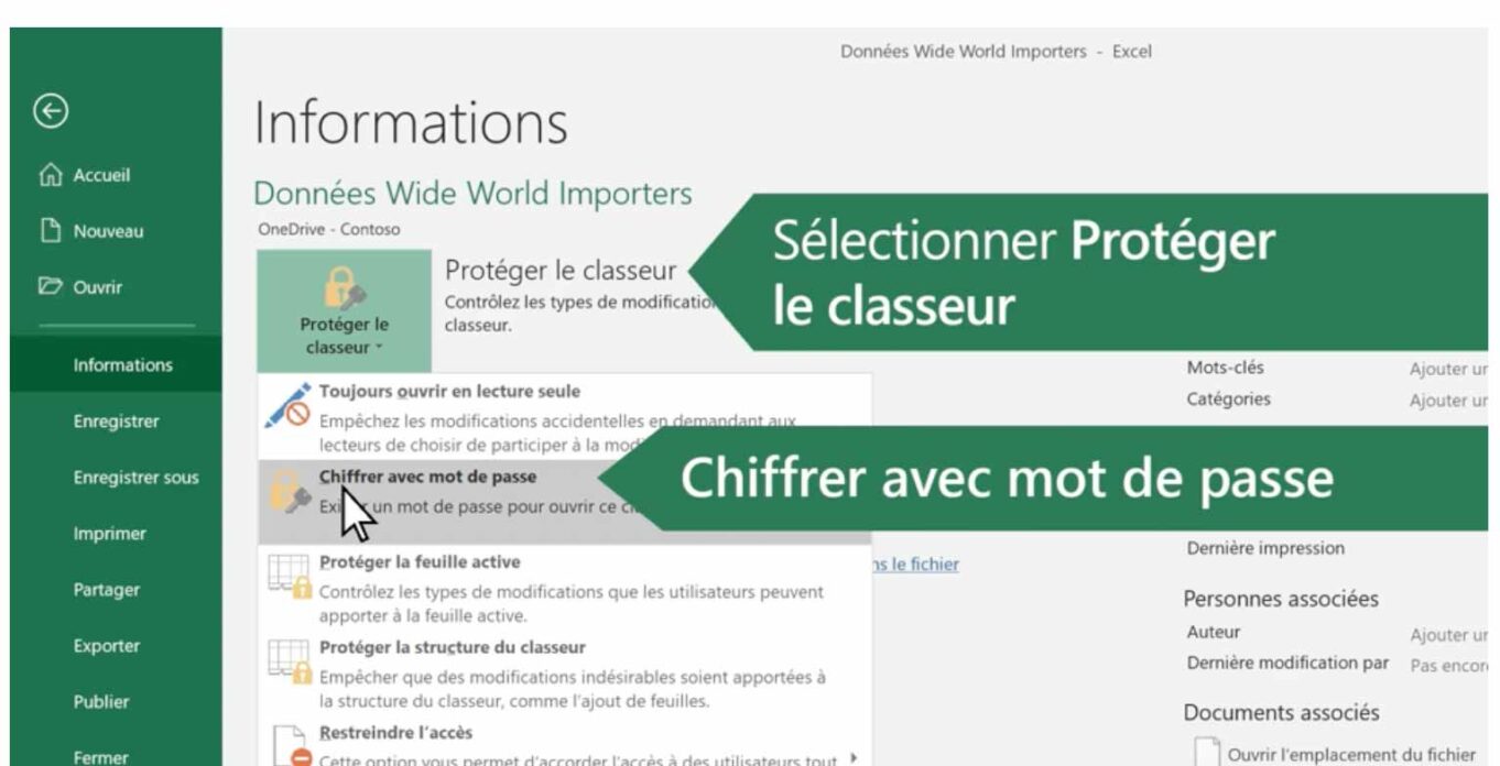 Comment protéger un fichier Excel par mot de passe sur Windows — free download