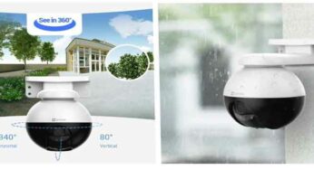 EZVIZ C8W Pro 2K, une caméra connectée avec détection des personnes et suivi d’objets en mouvement.