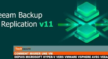 Comment migrer une VM depuis Microsoft Hyper-V vers VMware vSphere avec Veeam