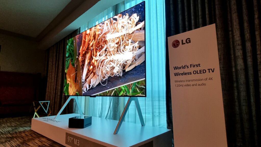 LG Signature OLED M : le premier téléviseur sans fil au monde