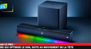 Leviathan V2 Pro : une barre qui optimise le son, suite au mouvement de la tête