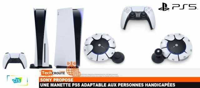Sony propose une manette PS5 adaptable aux personnes handicapées Manette-PS5-adaptee-handicap