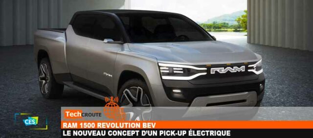 RAM 1500 Revolution BEV, le nouveau concept d’un pick-up électrique RAM 1500 Revolution BEV