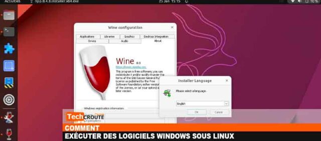 Comment exécuter des logiciels Windows sous Linux wine-8-executer-logiciels-sous-windows