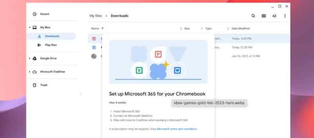 chromeOS-Microsoft-365