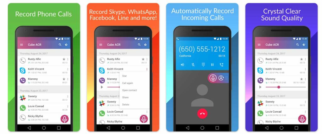 Cube ACR L application Qui Enregistre Vos Appels Et Conversations