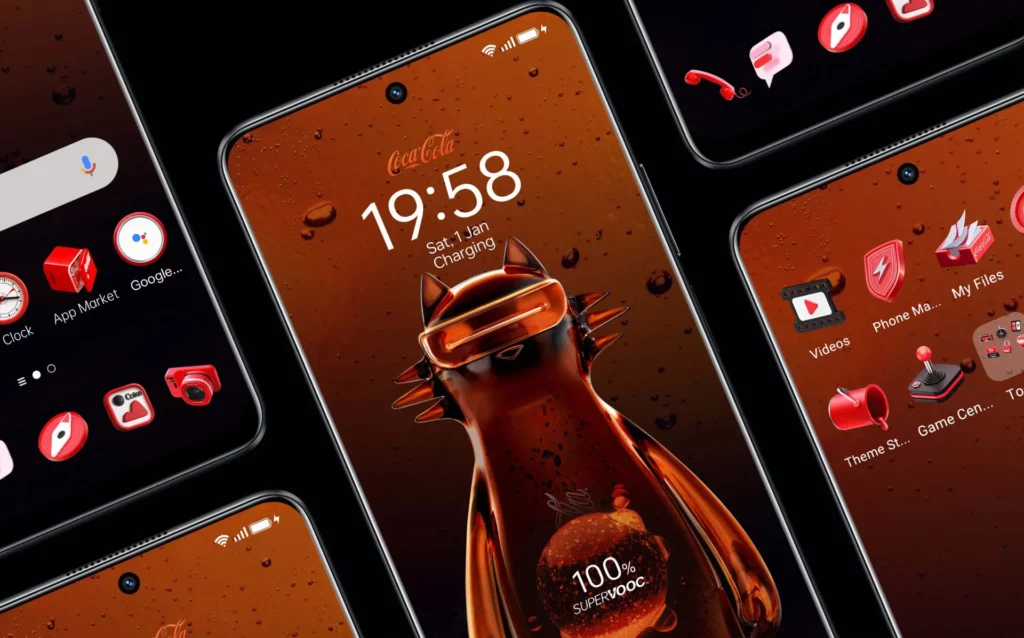 Le dernier smartphone de Realme en co-branding est un Coca-Cola 10 Pro