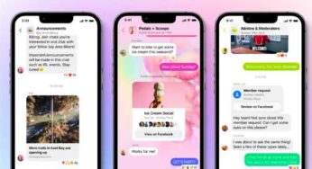 Facebook introduit les discussions de communauté et les canaux audio