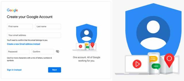 google accounts techcroute