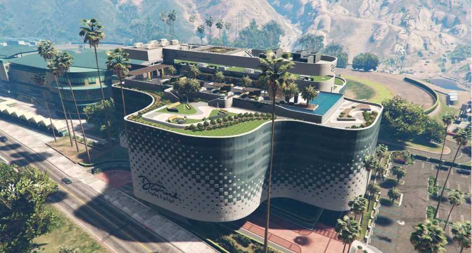  Le bâtiment du Diamond Casino & Resort dans GTA 5