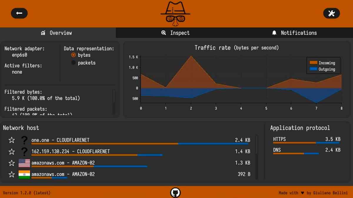 Sniffnet, un outil pour surveiller l’activité de votre réseau