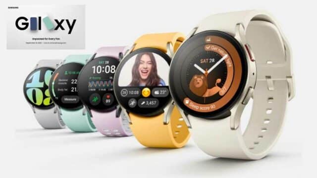 La série des montres connectées Galaxy Watch 6 est en route Galaxy-Watch-6-samsung-unpacked-2023