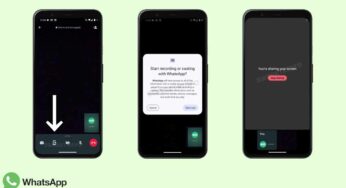 WhatsApp prépare une nouvelle option de partage d’écran pour les appels vidéo