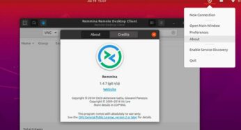 Remmina : logiciel de bureau à distance pour Linux