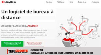 Comment installer AnyDesk sur Ubuntu 22.04 ou 20.04 