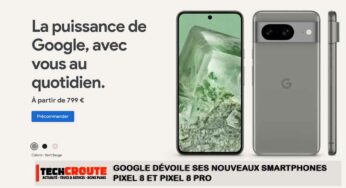 Google dévoile ses nouveaux smartphones Pixel 8 et Pixel 8 Pro 