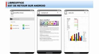 LibreOffice est de retour sur Android