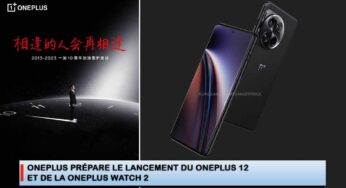 OnePlus prépare le lancement du OnePlus 12 et de la OnePlus Watch 2