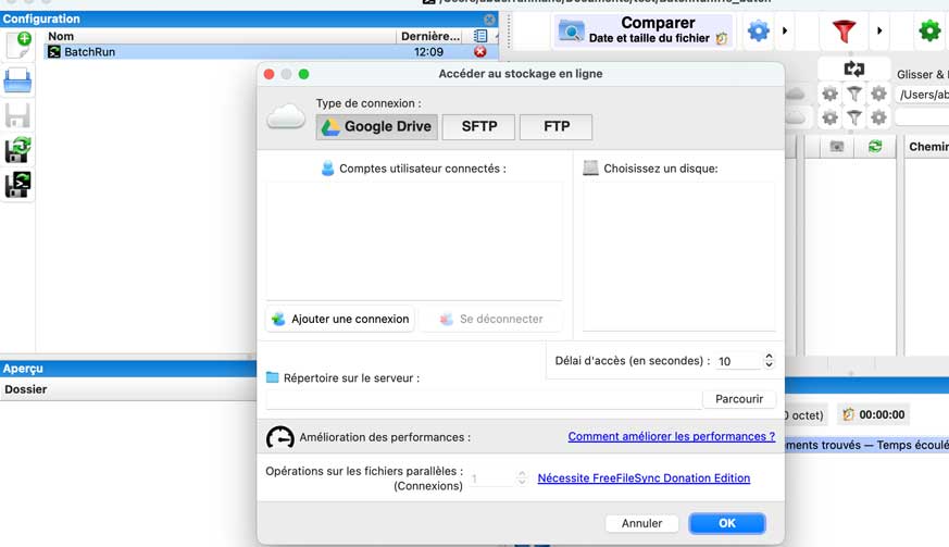 Comment utiliser FreeFileSync ? 