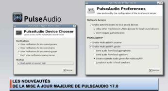 Les nouveautés de la mise à jour majeure de PulseAudio 17.0 